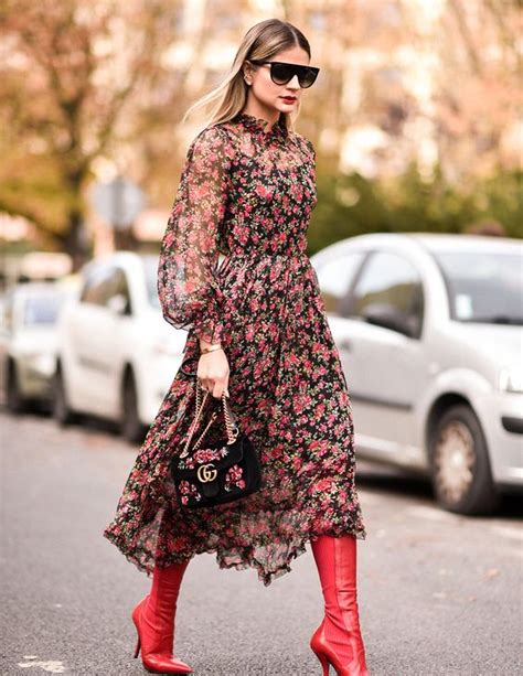 Vestido com bota: 13 combinações fashionistas para .